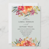 Gepilde ventilator Modern ELEGANT Rustic Grey Vert Kaart (Voorkant)