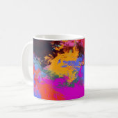 Gepilde Zebra Koffiemok (Voorkant links)
