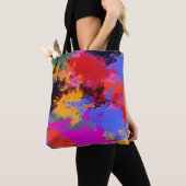 Gepilde Zebra Tote Bag (Dichtbij)