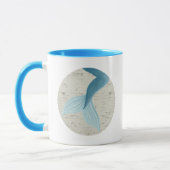 Gepilde zeemeermin Collectie Mok (Links)