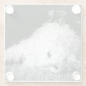 gepixeld katten onderzetter (Achterkant)