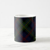 Geplaagd Elegant Rustiek Classic Tartan gepersonal Koffiemok (Center)