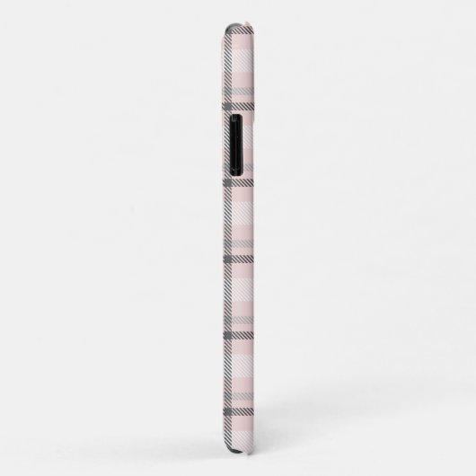 Geplaagd monogram tartan Case-Mate iPhone case (Achterkant/rechts)