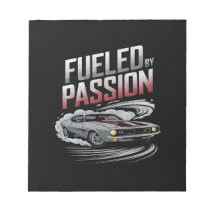 Geplaatst door Passion - Car Enthusiast Design Notitieblok