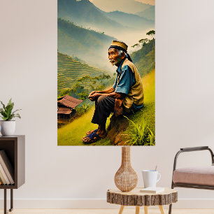 Geplaatst in Sereniteit Poster