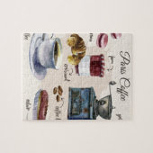 Geplaatste gebak van Parijs Legpuzzel (Horizontaal)