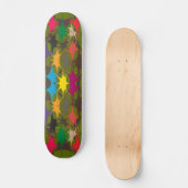 Geplaatste verf skateboard (Voorkant)
