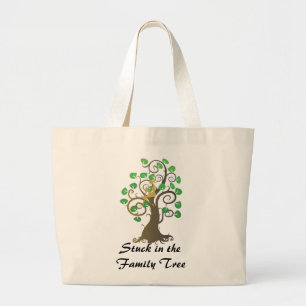 Geplakt in de Stamboom Grote Tote Bag