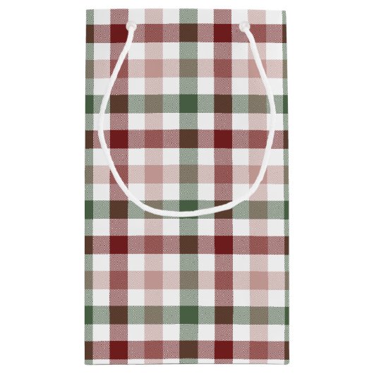 Geplakt voor kerstwoorden cadeautas voor feestdage (Achterkant)