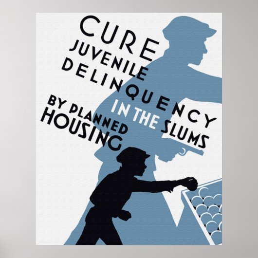 Gepland Poster voor huisvesting (Voorkant)