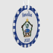 Gepland vaderschapskind jaar Review Ornament (voorkant)