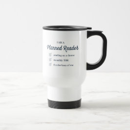 Geplande Reader Travel Mug Reisbeker