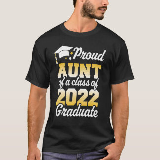 Geplat jaar van een klasse van 2022 Afstuderen hoo T-shirt