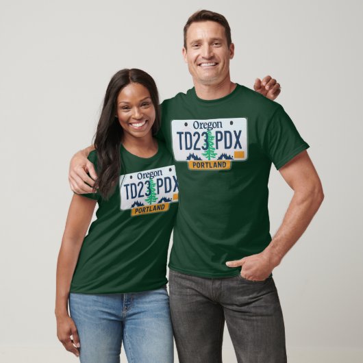Geplateerd Merkontwerp TD23 PDX 2025 T-shirt (Unisex)