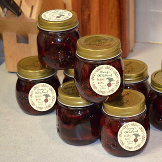  geplisseerde bieten Dated Canning Label V2