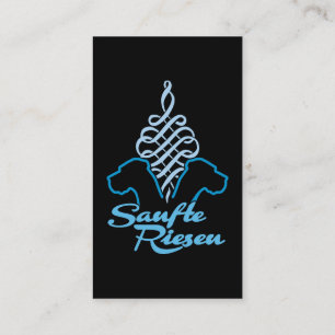 Geplitste Grote Denen Visitekaartje