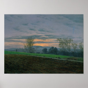 Geploegd veld, c.1830 poster