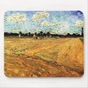 Geploegde akker (de voren) van Vincent van Gogh Muismat