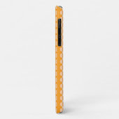 Geplooide strepen - Licht tot donker Sinaasappel O Case-Mate iPhone Case (Achterkant/links)