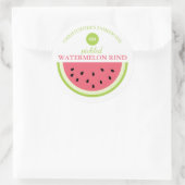 Gepokte Watermeloen Sticker (Tas)
