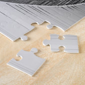 Gepolijst chroomharten legpuzzel (Zijkant)