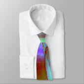 Gepolijst gesteente in chroompaars stropdas (Gebonden)