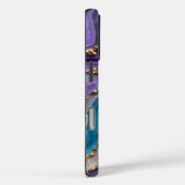 Gepolijste steen Abstract met gouden accenten Case-Mate iPhone Case (Achterkant / Rechts)
