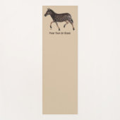 Gepolkte Zebra Yogamat (Voorkant)