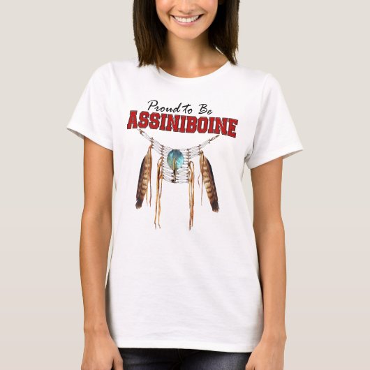 Gepoold om Assiniboine Relaxed Fit Jersey T-Shirt  (Voorkant)