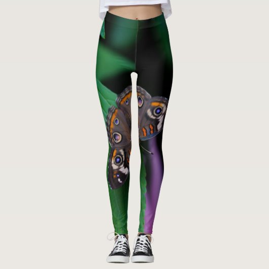 gepotte vlinder leggings (Voorkant)