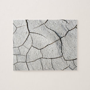 Geprackeerde aarde vuile woltextuur legpuzzel