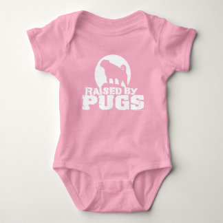 GEPRAISEERD door PUGS Baby Bodysuit