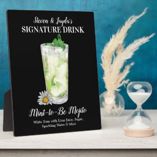 Geprikkelde limonade • PERSONALISEER deze Signatur Fotoplaat