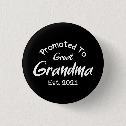 Gepritiseerd naar grootmoeder Oost 2021 Ronde Button 3,2 Cm (Voorkant)