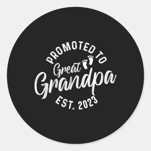 Gepritiseerd naar Grote Opa Oost 2023 Ronde Sticker (Voorkant)