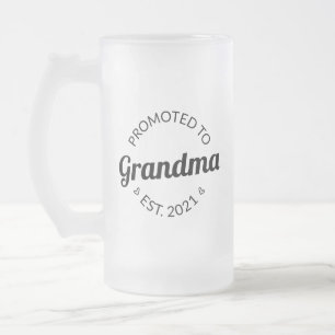 Gepritiseerd naar oma Est. 2021 I Matglas Bierpul