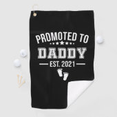 Gepritiseerd naar papa 2021 eerste vaders golfhanddoek (Insitu)