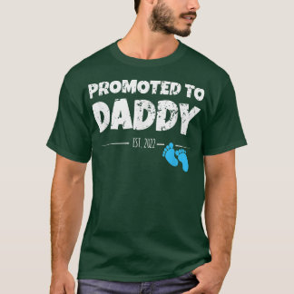 Gepritiseerd naar papa 2022, eerste keer nieuw pap t-shirt