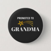 Gepritiseerd voor grootmoeder ronde button 5,7 cm (Voorkant)