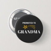Gepritiseerd voor grootmoeder ronde button 5,7 cm (Voorkant /achterkant)