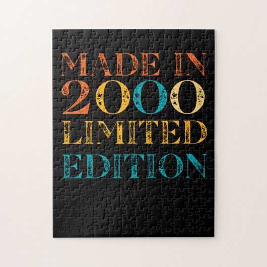 Geproduceerd in 2000 legpuzzel (Verticaal)