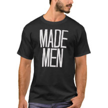 Geproduceerde Mannen T-shirt in zwart
