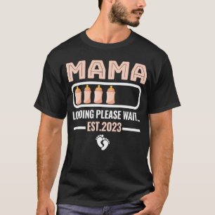 Gepromoot aan mama die New Grandma 2023 laadt T-shirt