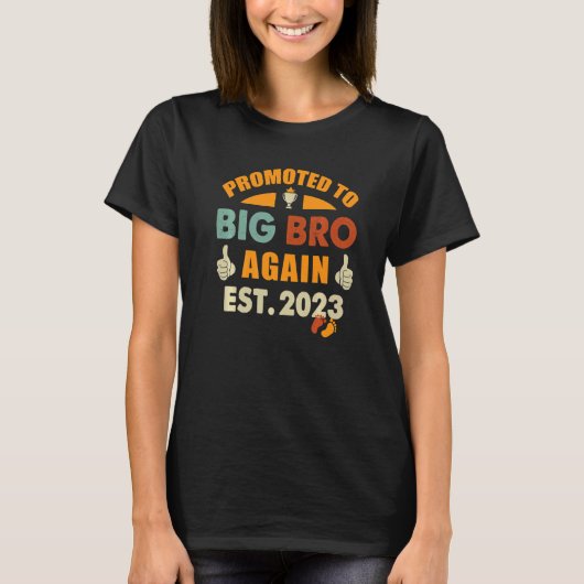 Gepromoveerd naar Big Brother opnieuw 2023 Big Br T-shirt (Voorkant)