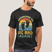 Gepromoveerd naar Big Brother Wederom zwangerschap T-shirt (Voorkant)