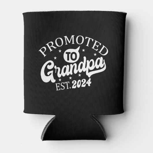 Gepromoveerd naar Grandad EST 2024 New Grandad Gif Blikjeskoeler (Voorkant)