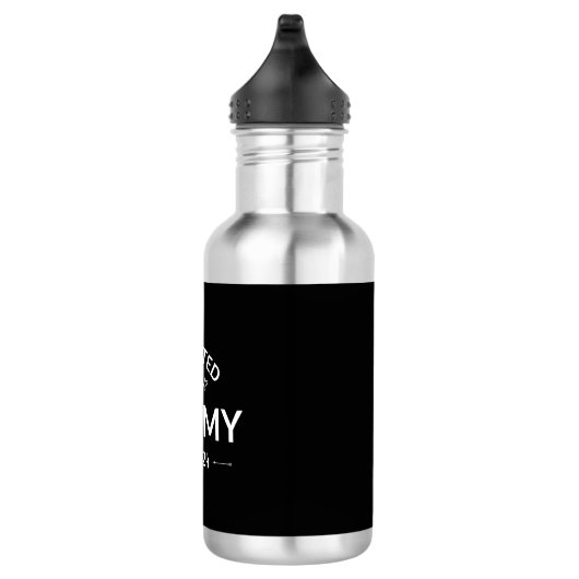 Gepromoveerd naar mama Est. 2024 II Waterfles (Rechts)