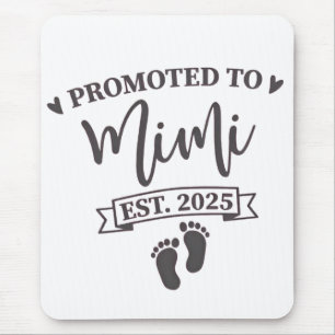 Gepromoveerd naar Mimi Est. 2025 Oma-to-be Muismat