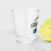 Gepromoveerd naar opa Est. 2024 II Shot Glas (Links)