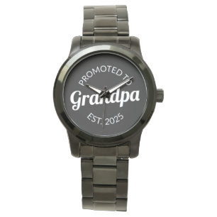 Gepromoveerd naar opa Est. 2025 I Horloge